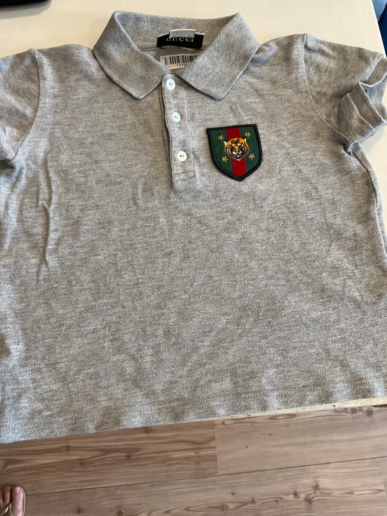 Gucci Poloshirt 92 Grau