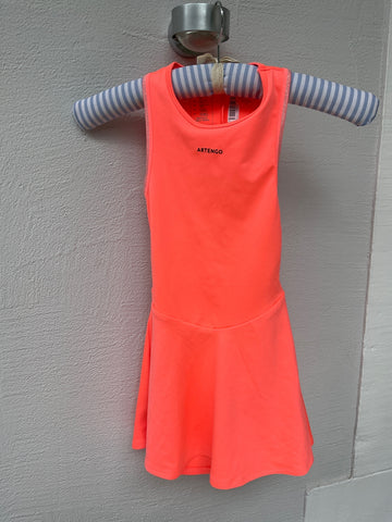 Artengo Tennis Kleid - Sport 110/116 Neonpink