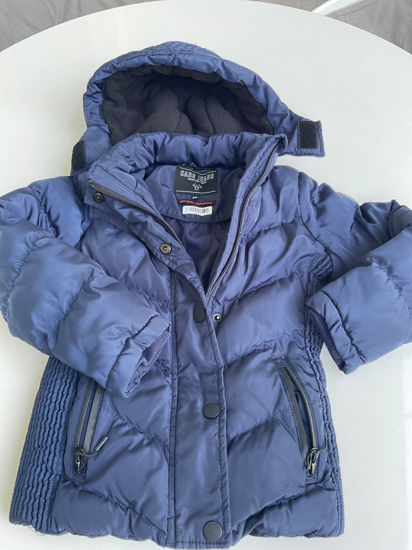Cars Jeans Winterjacke mit Kapuze  116 Blau