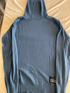 Scotch & Soda Rollkragenpullover 140 Blau