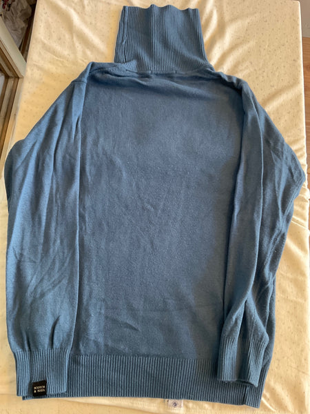 Scotch & Soda Rollkragenpullover 140 Blau