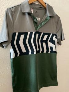 Adidas Poloshirt 140 Grau, Grün, Schwarz, Weiß