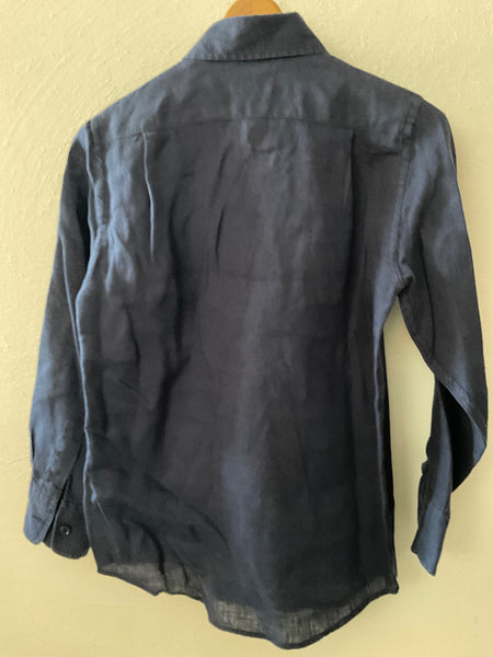 Vilebrequin Hemd 128 Dunkelblau