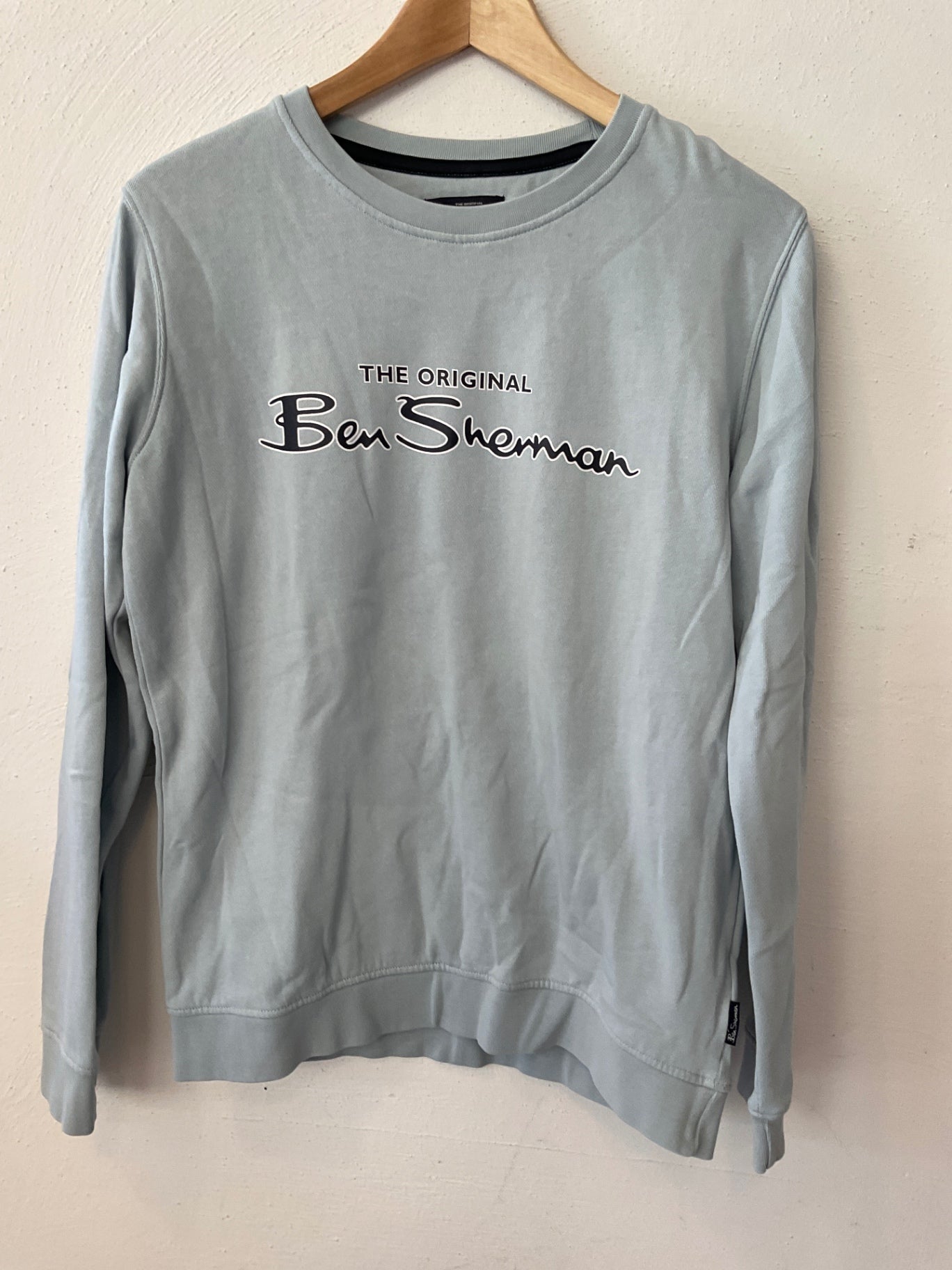 Ben Sherman Hoodie 164 Helltürkis