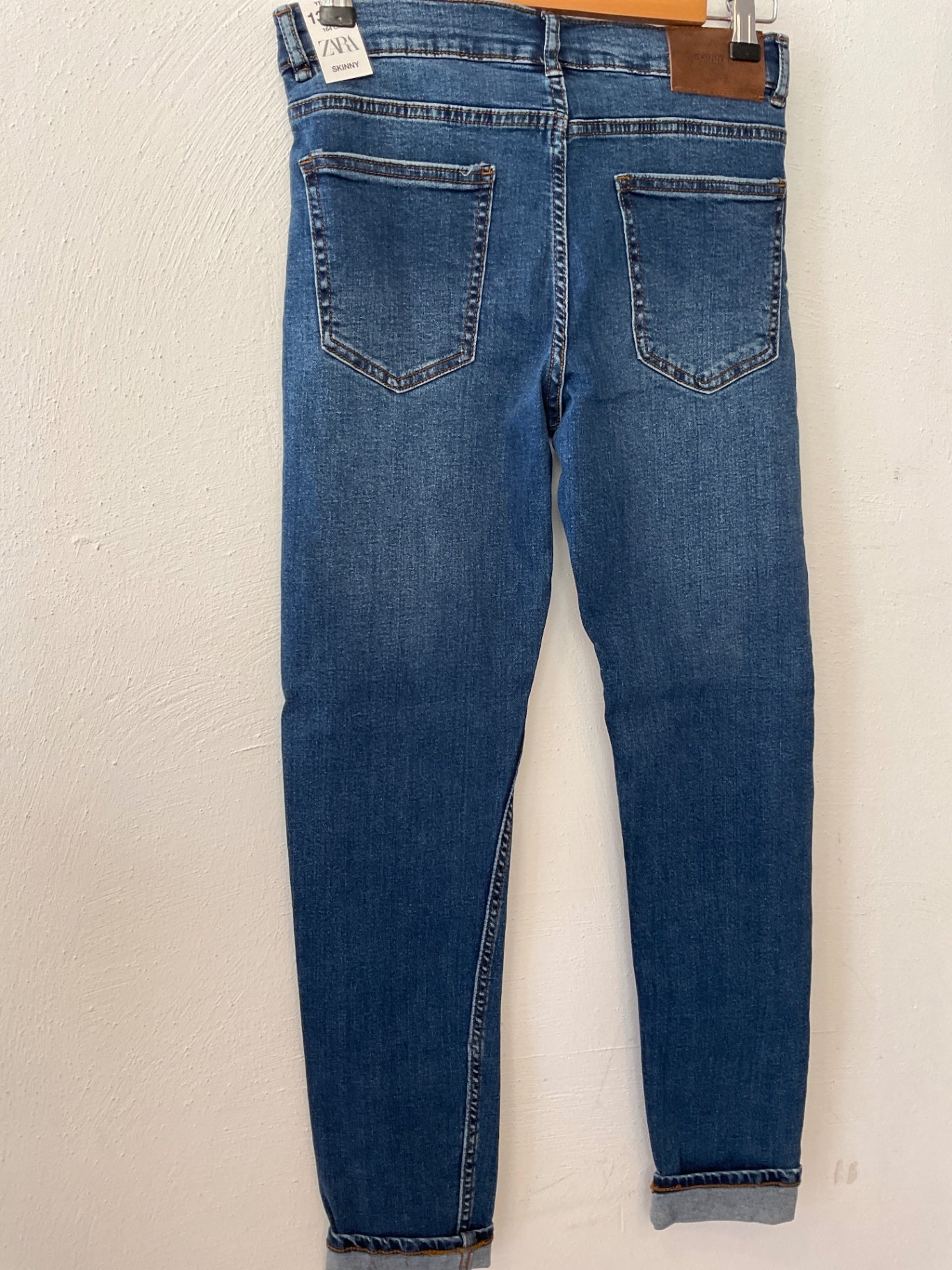 Zara Jeans Skinny Stretch 158/164 Blau