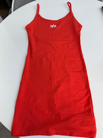 Alpha Industries Kleid XS Rot