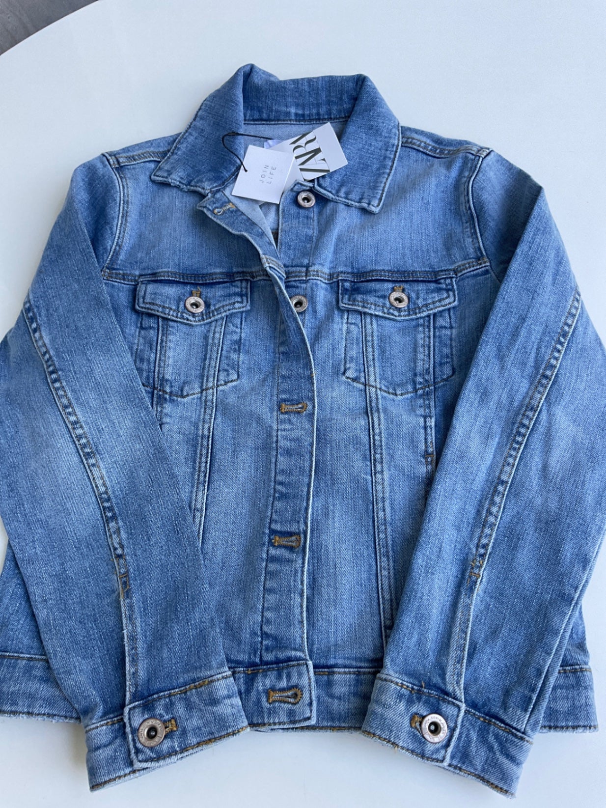 Zara Jeansjacke 152 Blau