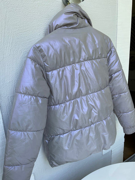 Vingino Winterjacke 164 Silber/Flieder