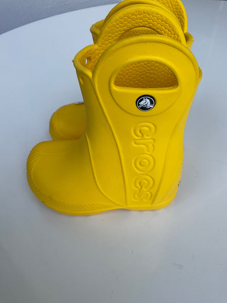 Crocs Gummistiefel 22/23 Gelb