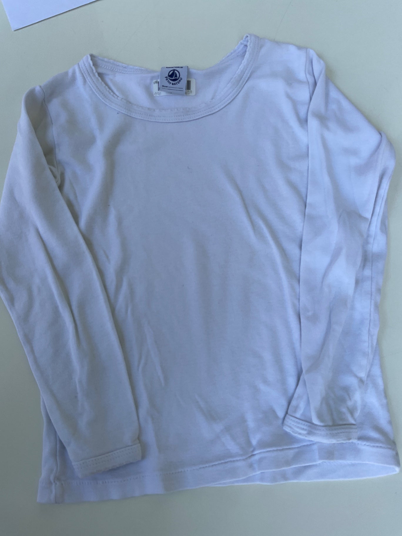 PETIT BATEAU  Unterhemd 116 Weiß
