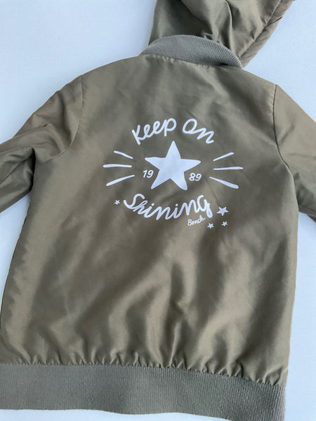 Bench Jacke mit Kapuze 140 Grün