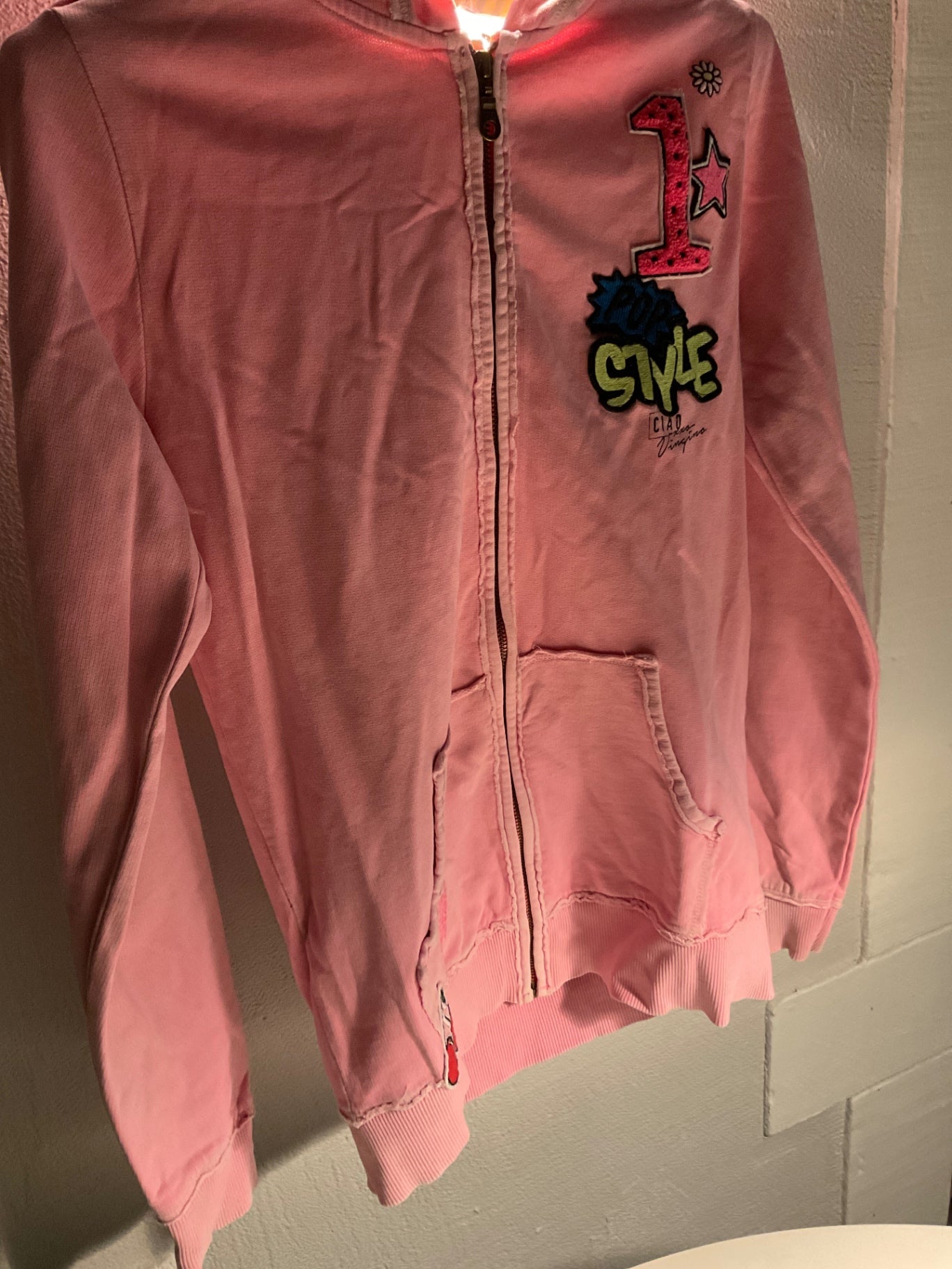 Vingino  Hoodie *Zip 176 Rosa