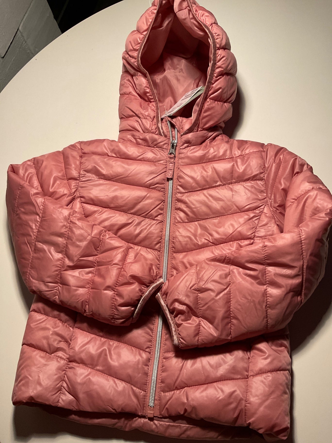 Ich weiß es nicht Kapuzenjacke 110/116 Rosa
