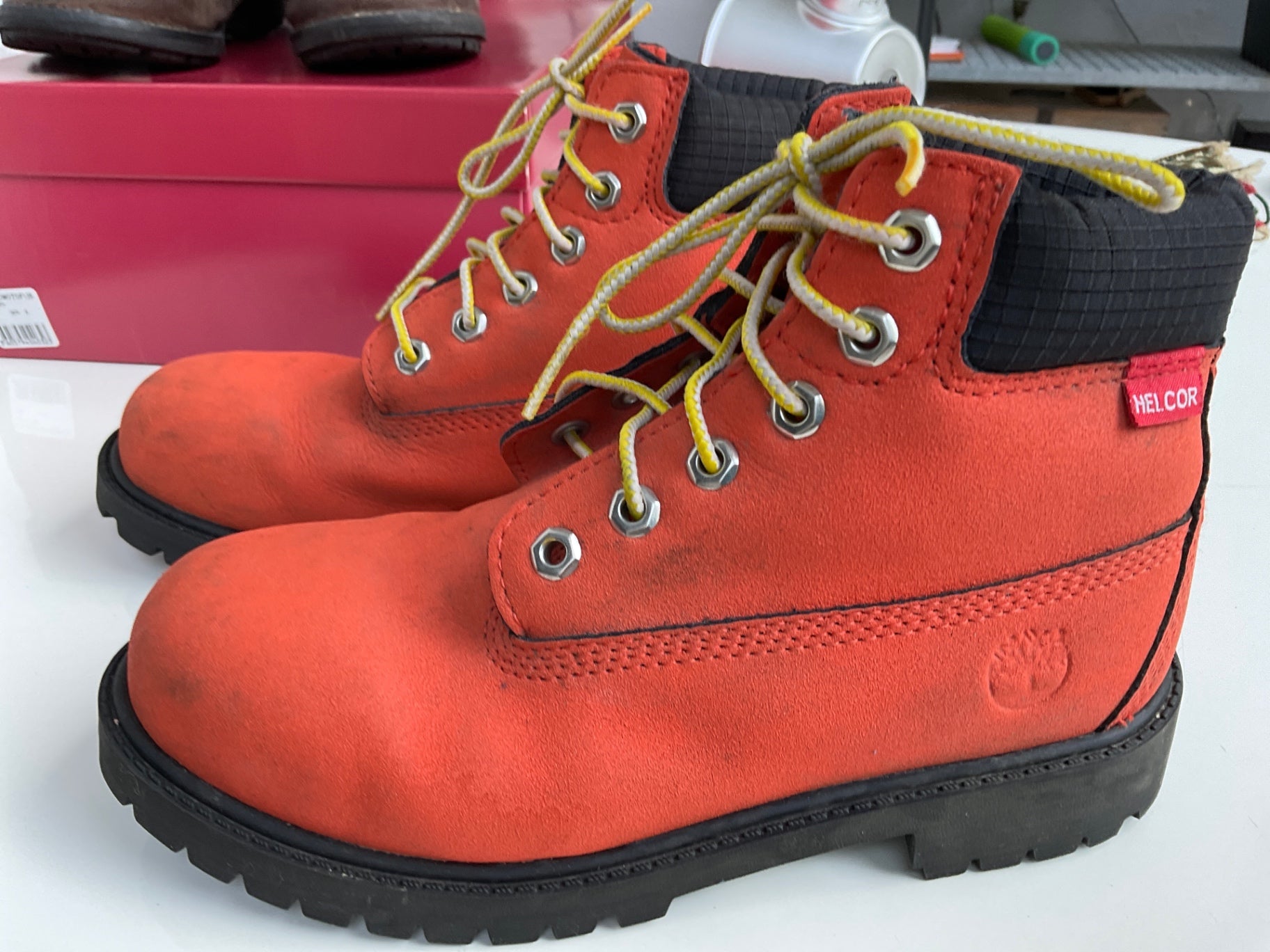 ReBOTL Stiefel 35 Orange