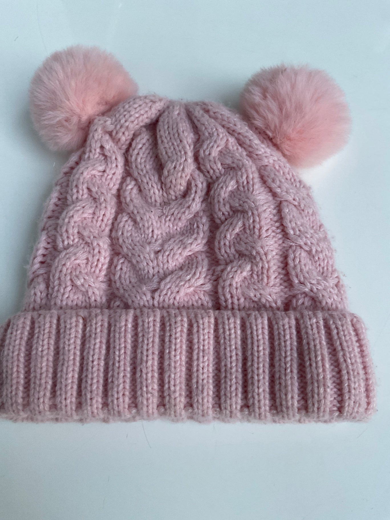 Unbekannt Strickmütze 134 Rosa