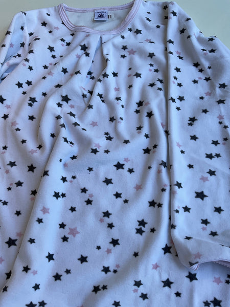 PETIT BATEAU  Nachthemd 140 Weiß / Sterne
