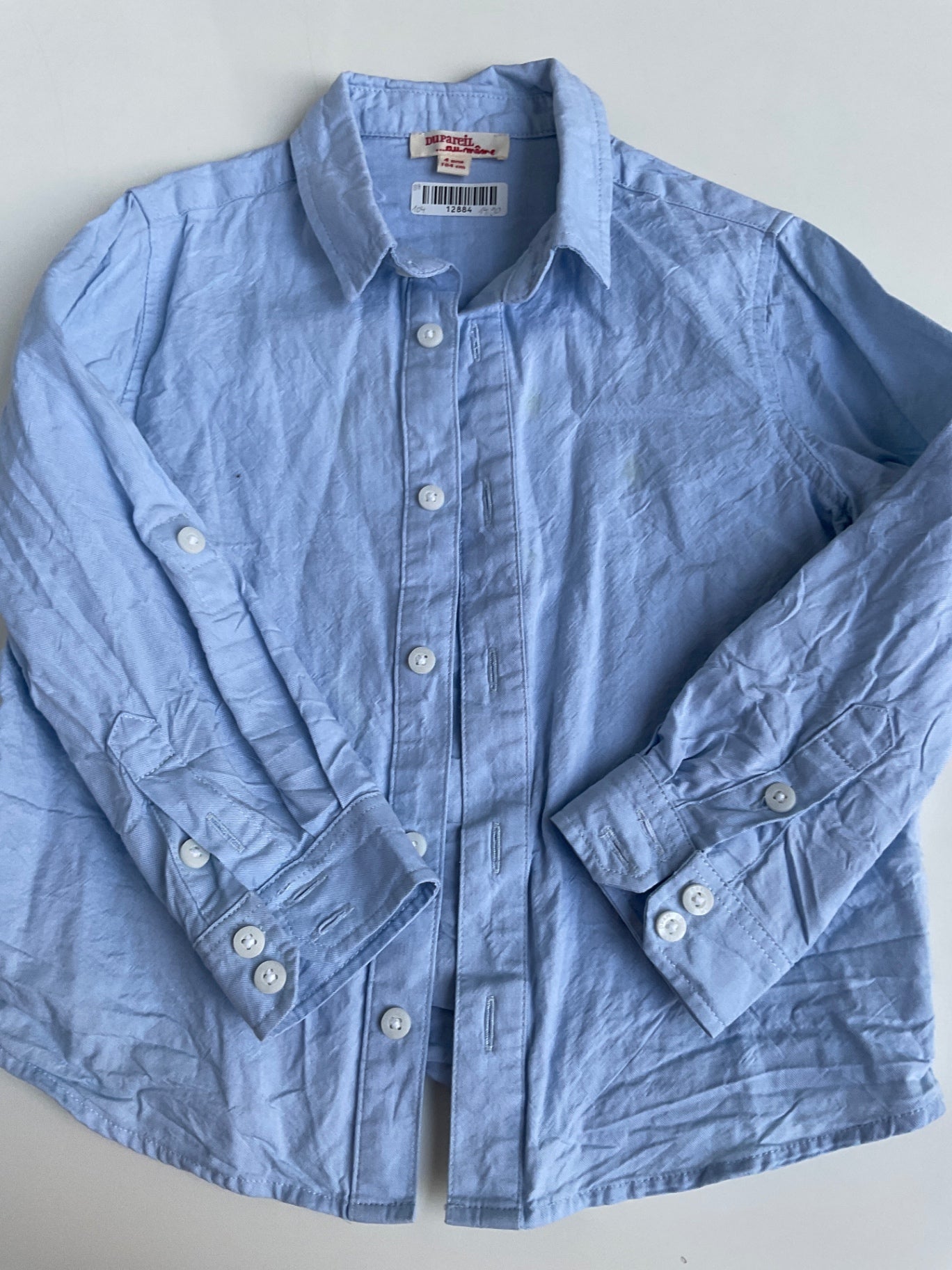 DU PAREIL…au meme Hemd *Flecken 104 Blau