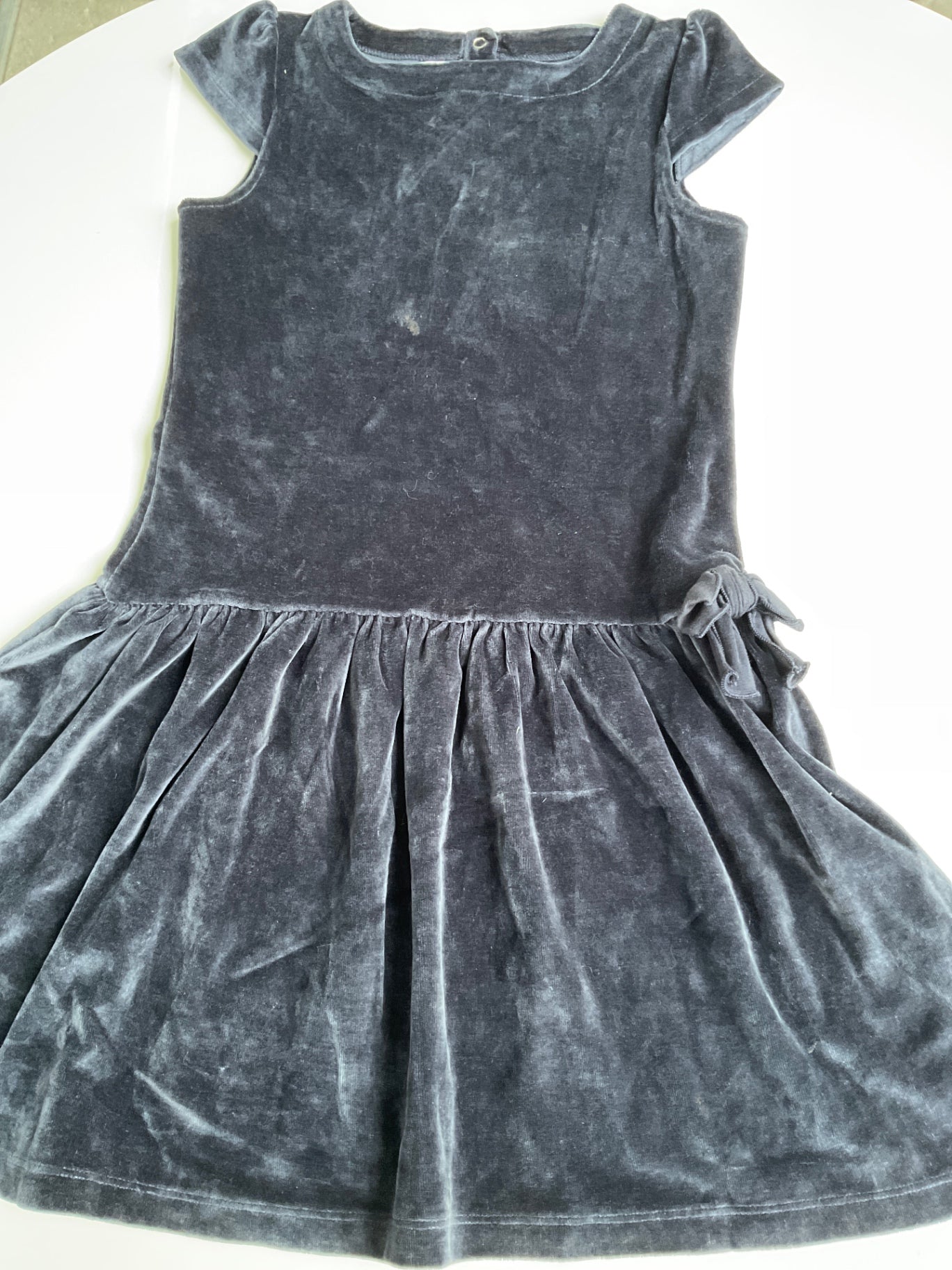 PETIT BATEAU  Kleid 140 Grau