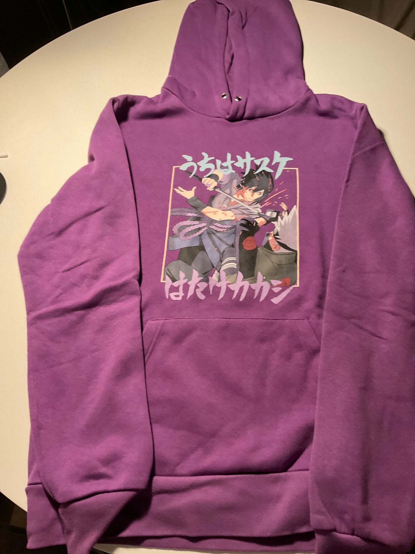 NARUTO Hoodie M Lila