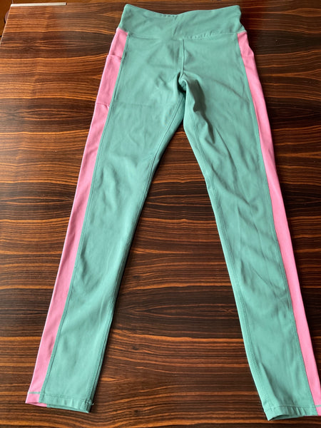 H&M Leggings 158/164 Grün und Rosa
