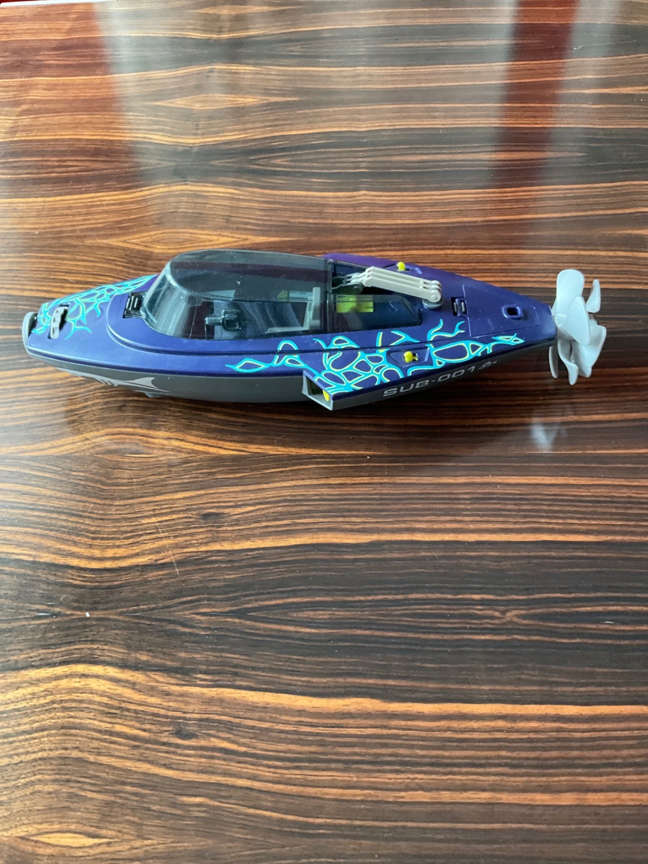Unbekannt Spielzeug - Unterseeboot  Blau und Grau