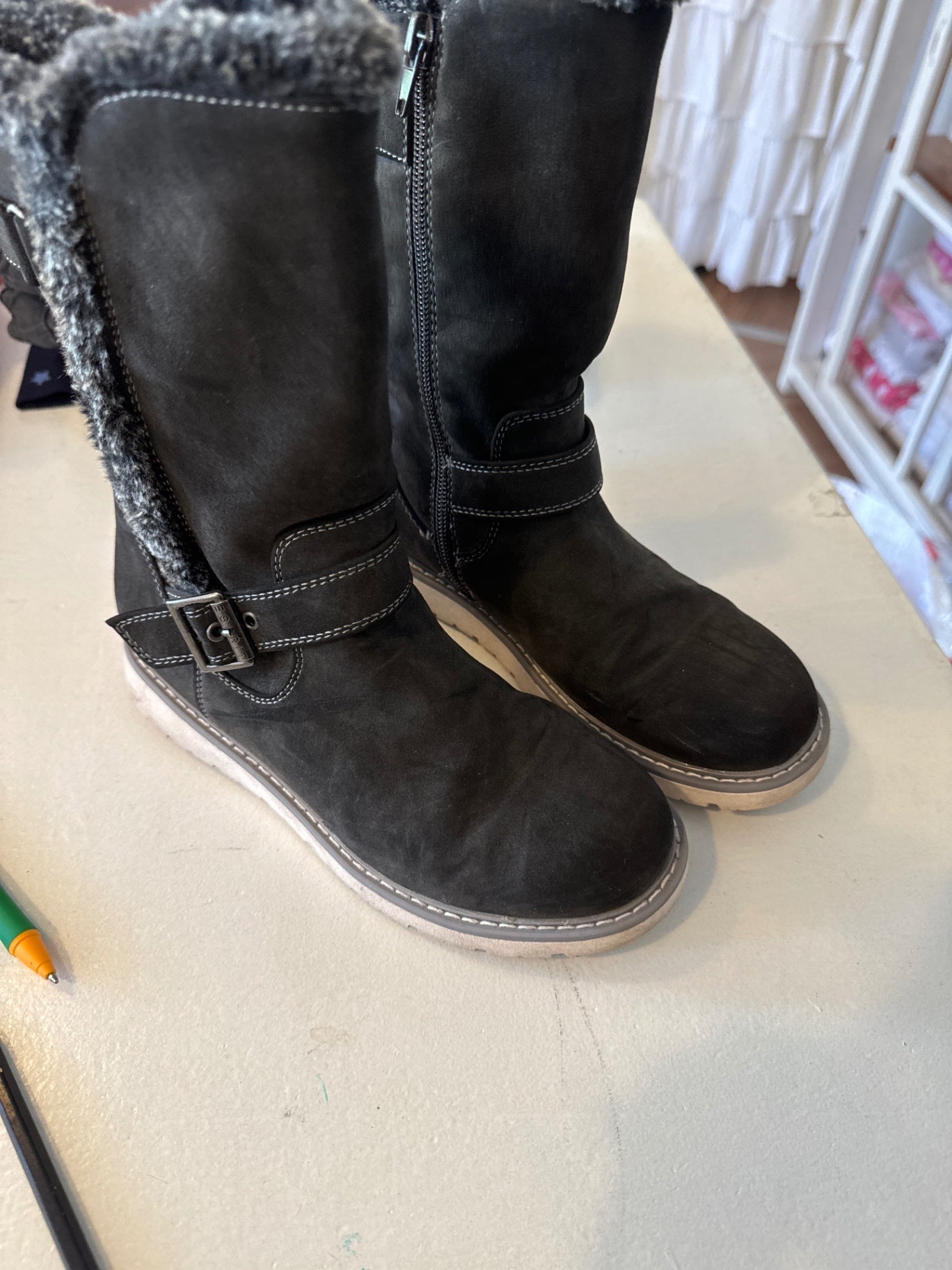 Esprit Stiefel 35 Schwarz