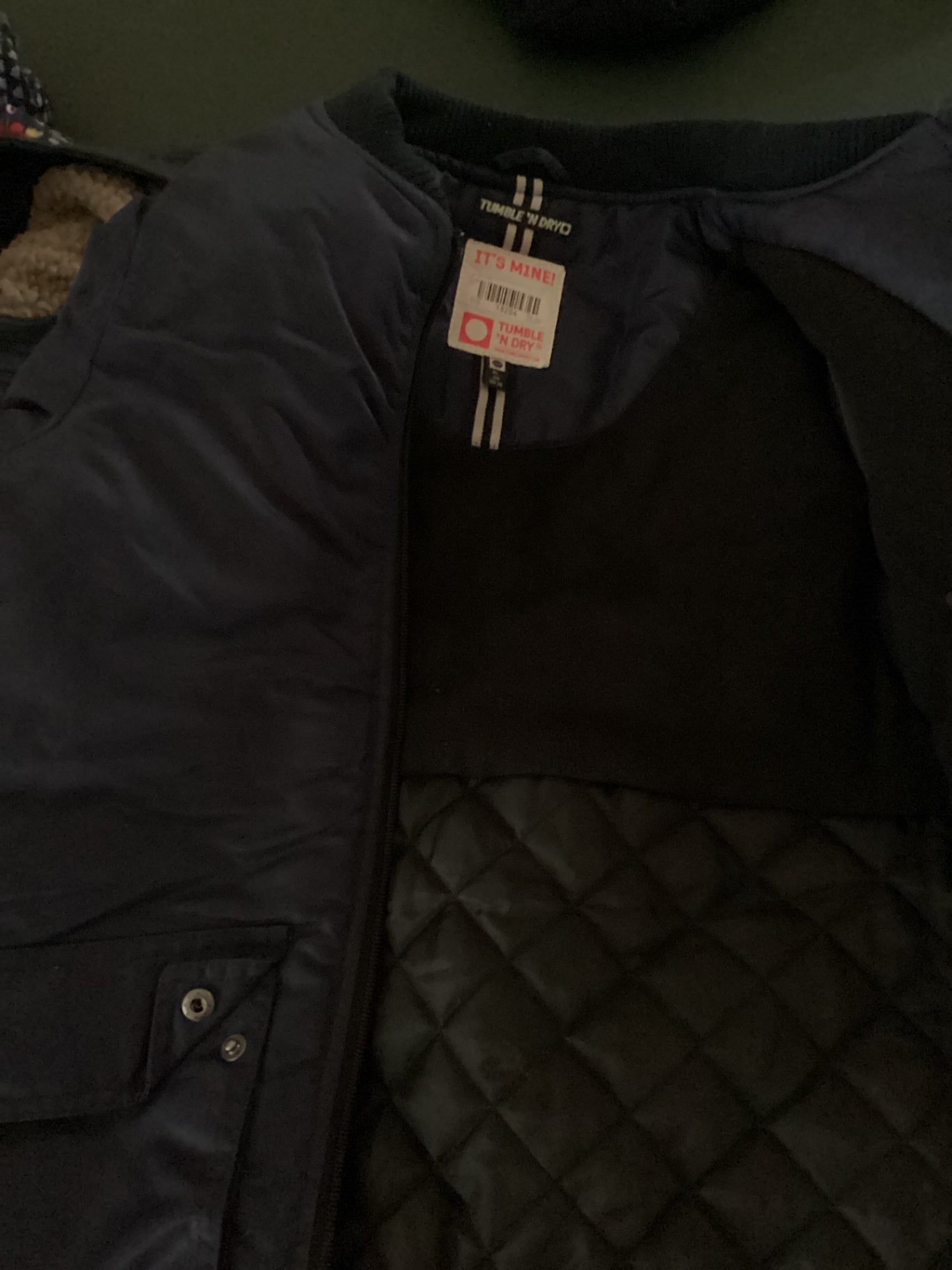 Tumble 'N Dry Jacke 128 Dunkelblau