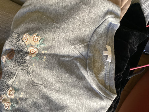 Chloé Sweatshirt 104 Grau