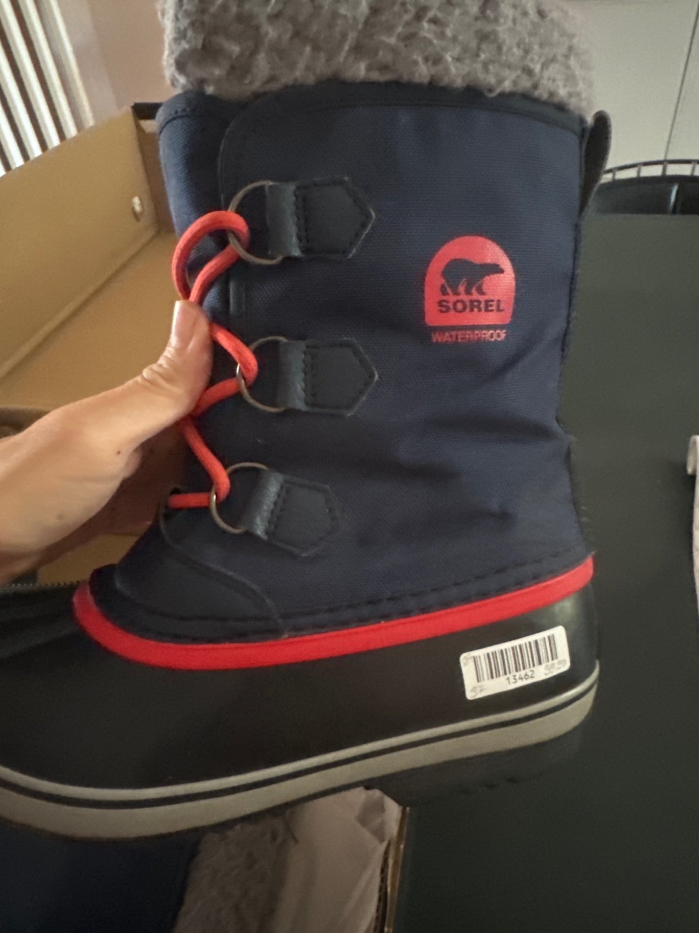 Sorel Winterstiefel 37 Blau, Rot, Schwarz