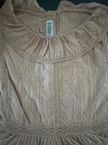 NANOS Bluse 164 Beige