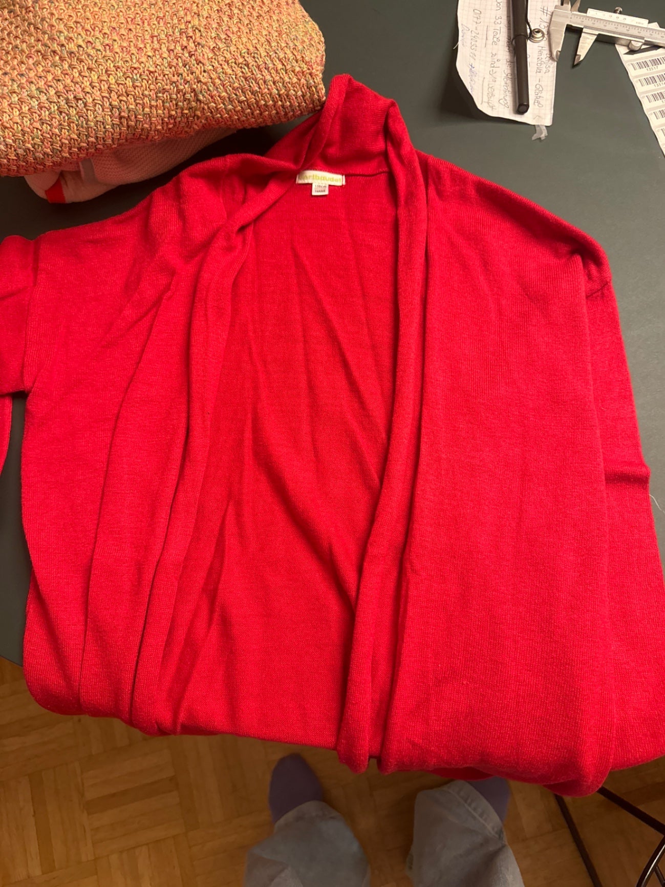 Vertbaudet Cardigan 152 Rot