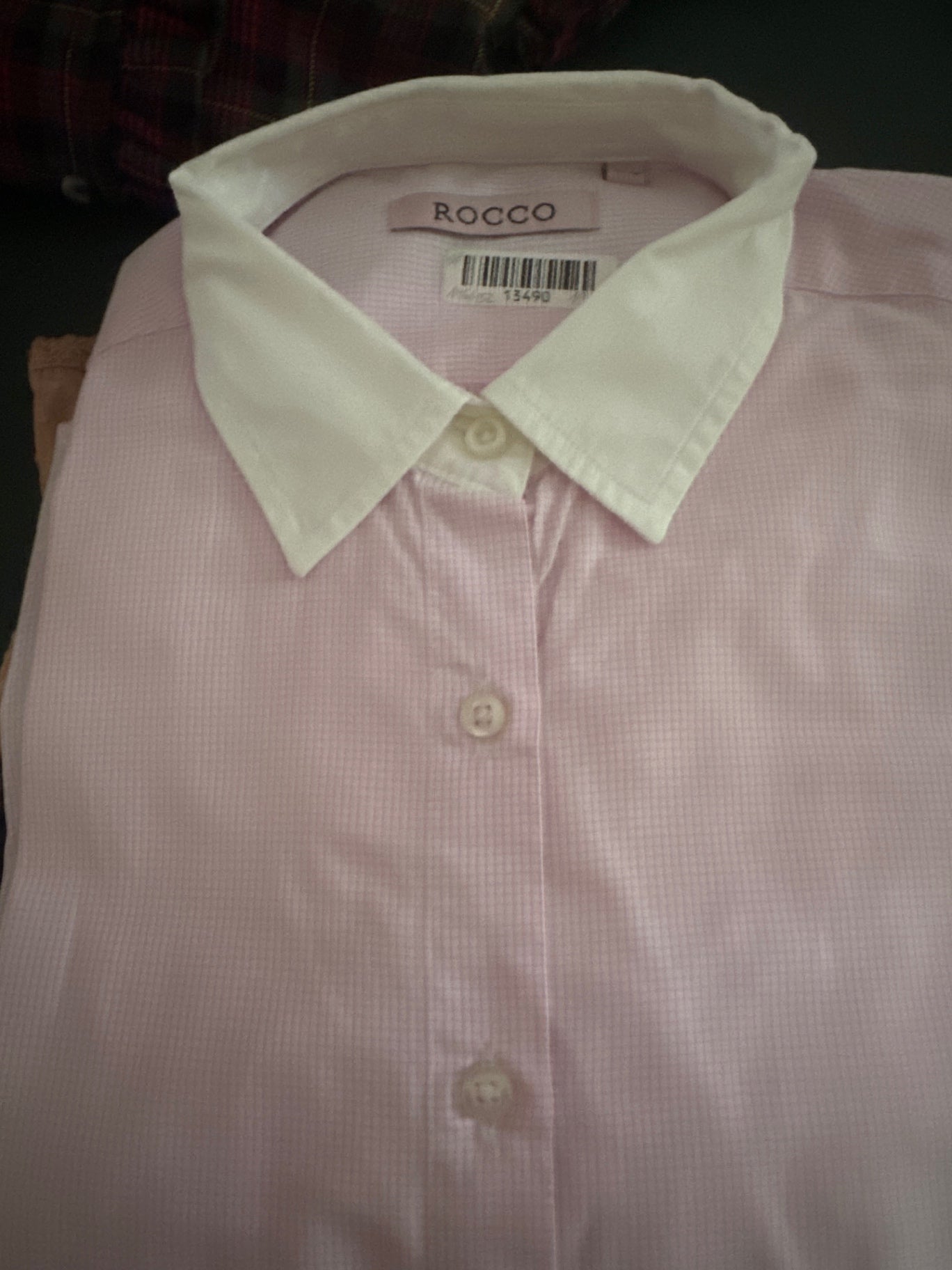 Rocco Hemd 146/152 Rosa