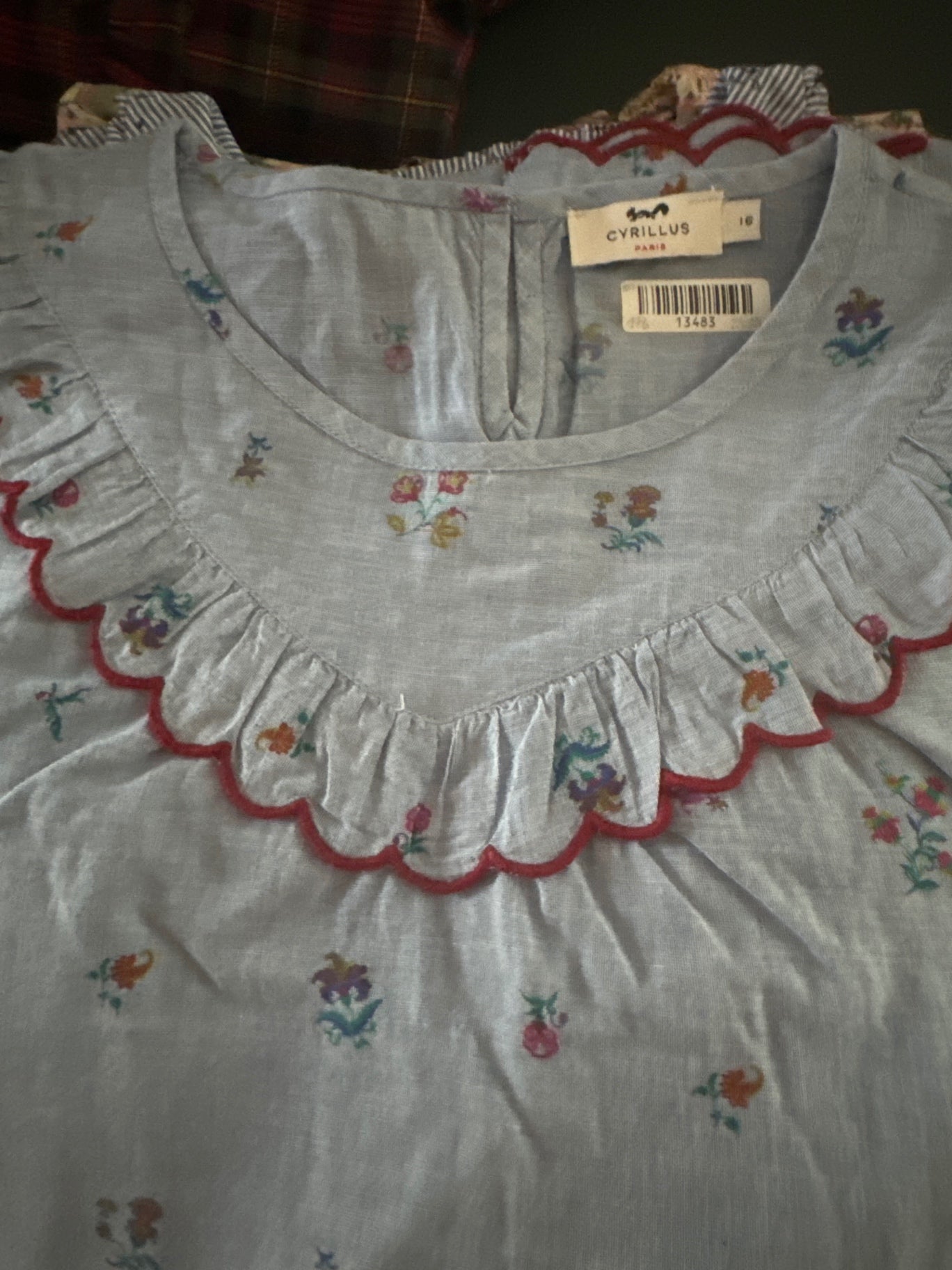 Cyrillus Bluse 176 Hellblau