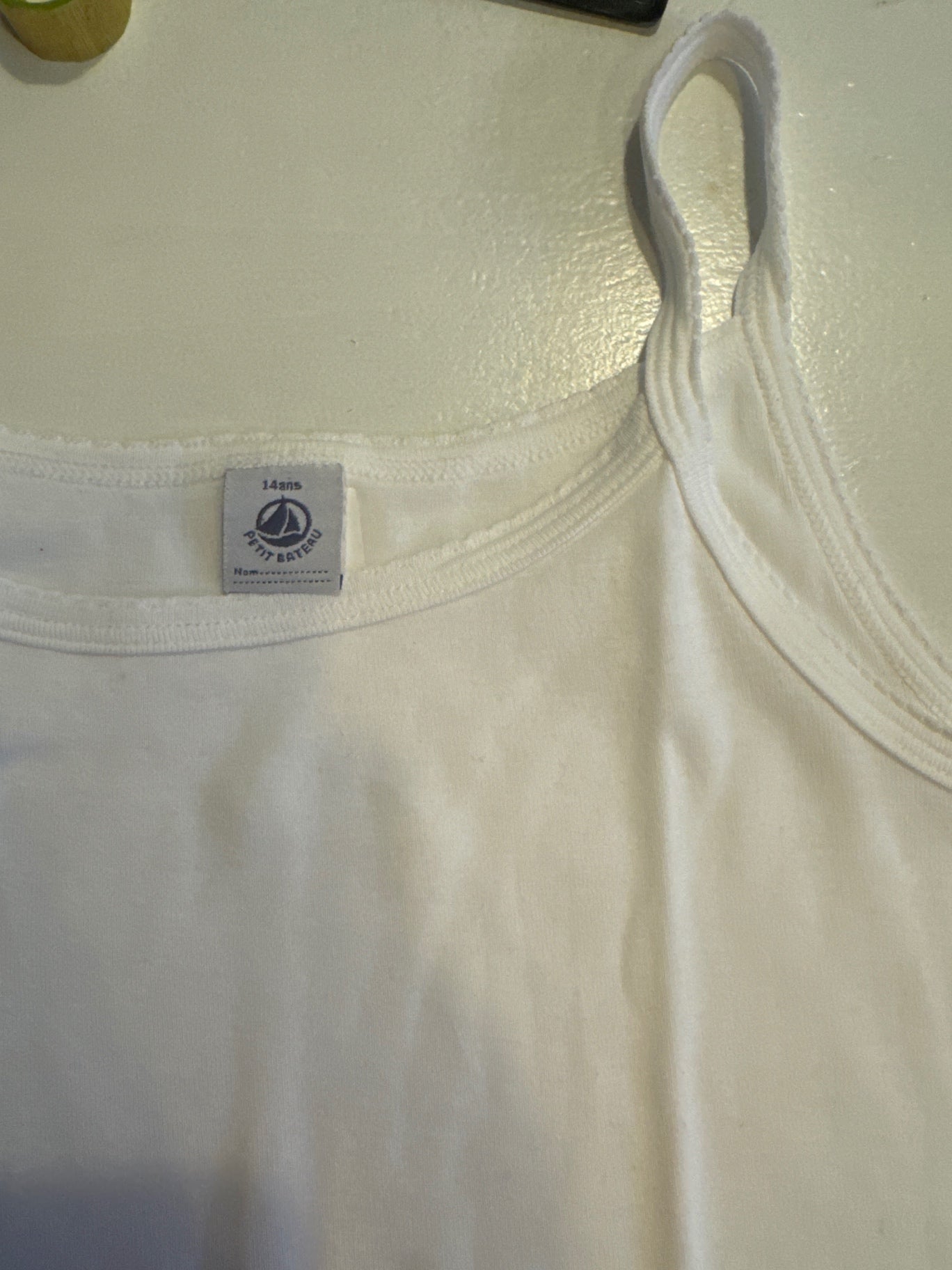 Petit Bateau Tank-Top 164 Weiß