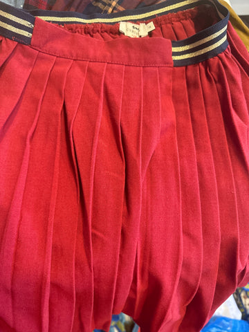 Cyrillus  Faltenrock  176 Rot