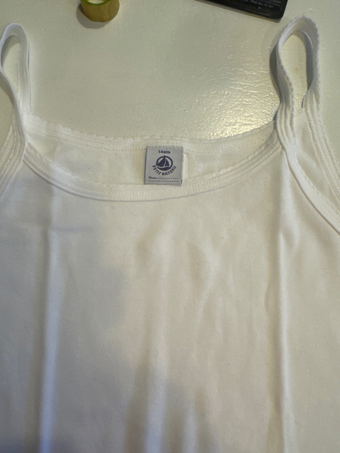 Petit Bateau Tanktop 164 Weiß