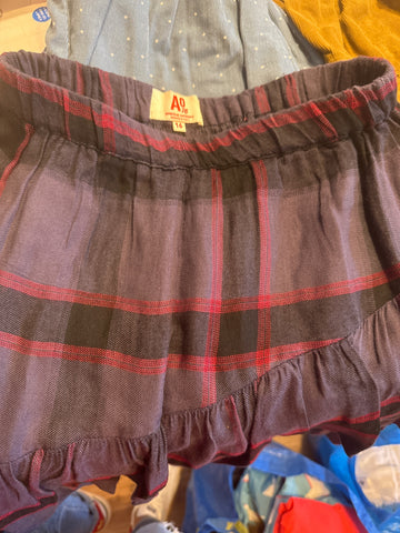 AO76 Rock 176 Mehrfarbig (Rot, Schwarz, Grau)