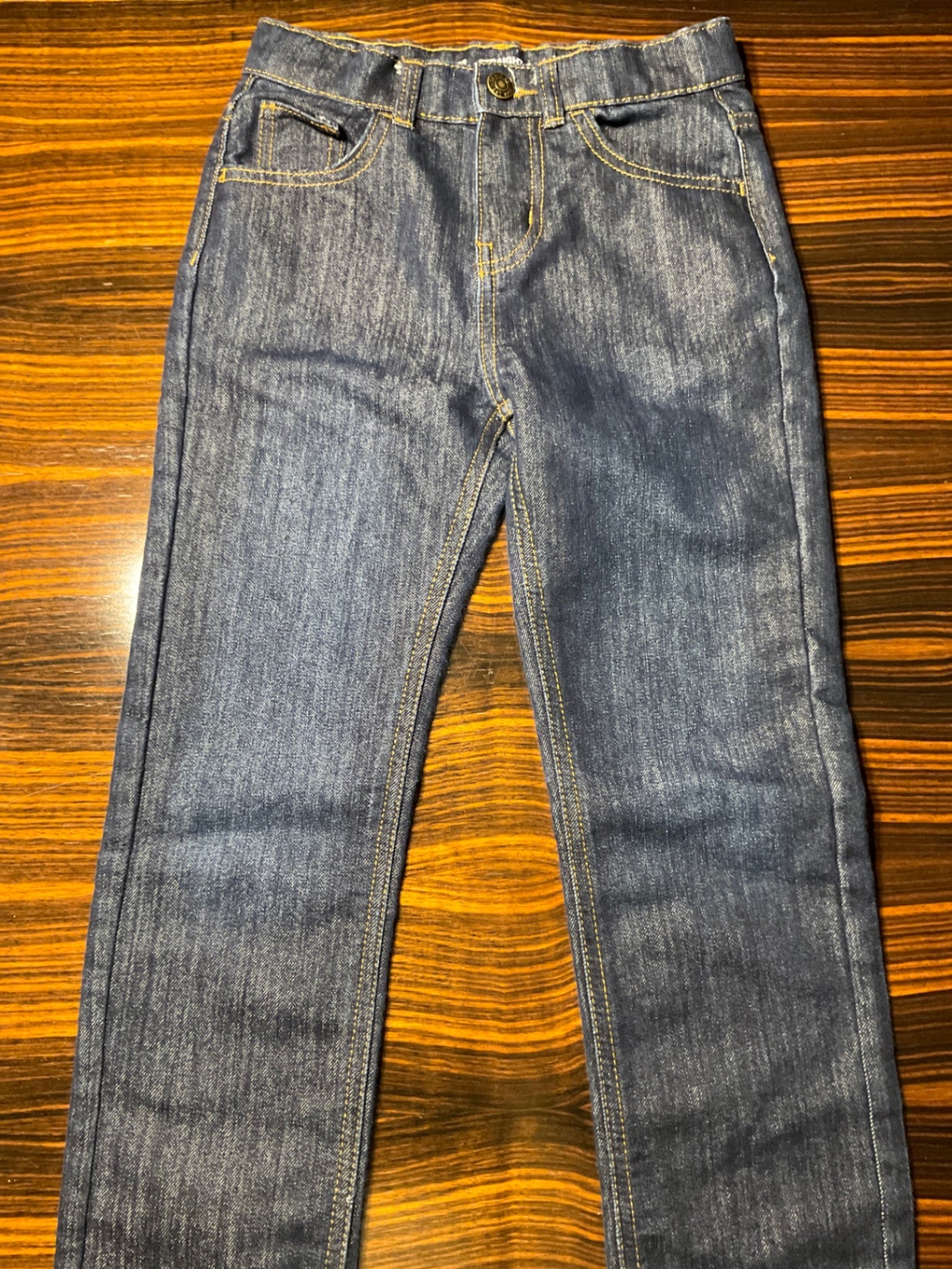 Straight Jeans 116/122 Blau