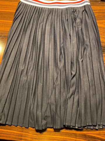 MONOPRIX Faltenrock 140 Schwarz