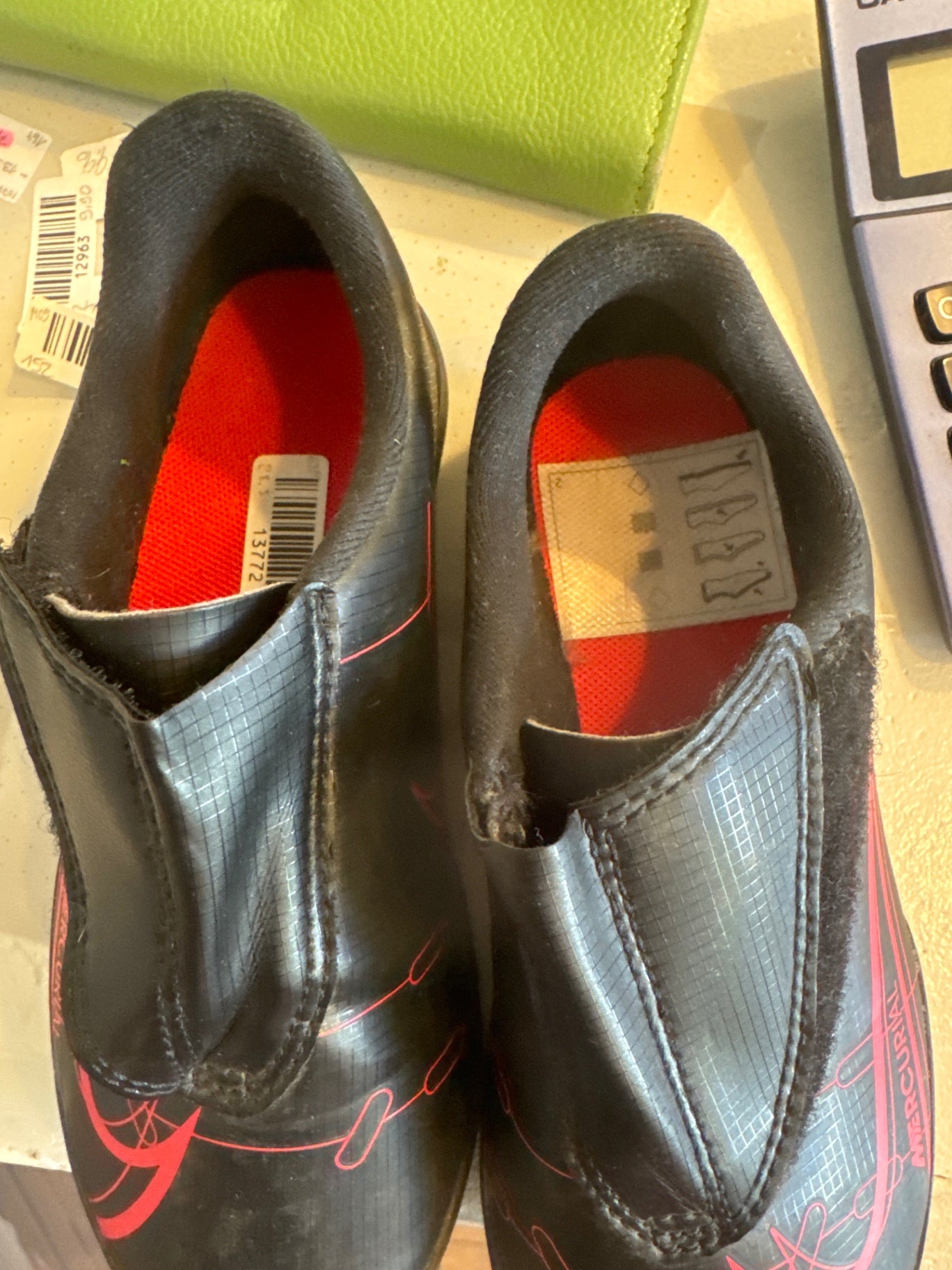 Nike Fußballschuhe  Schwarz