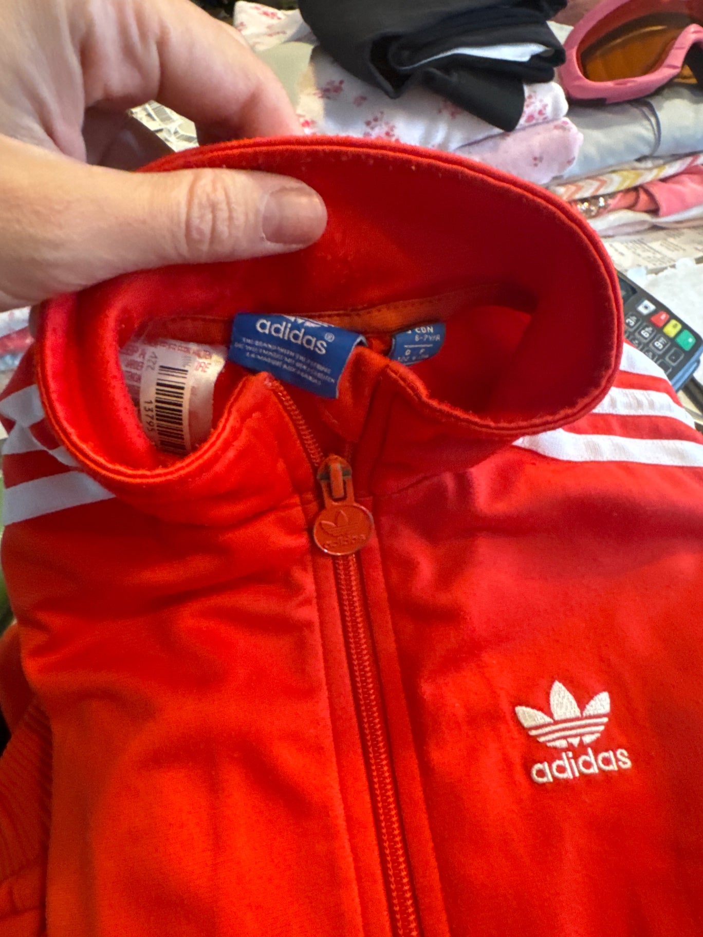 Adidas Jacke 122 Rot