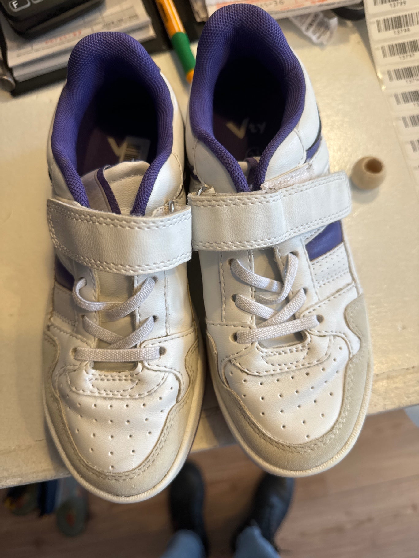 Vty Sneaker 31 Weiß und Lila