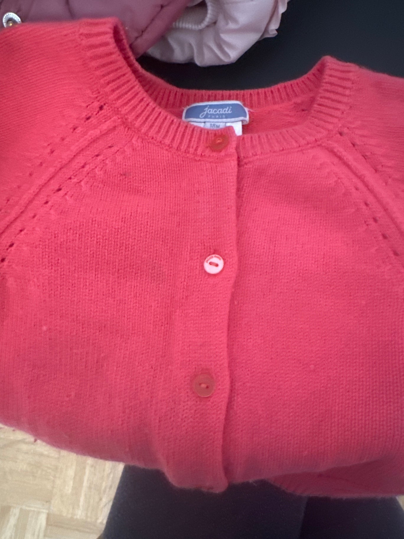 Jacadi Cardigan 80 Rosa