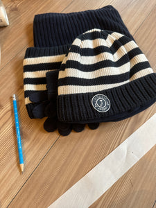 Jacadi Winter-Set 110/116 Schwarz und Beige