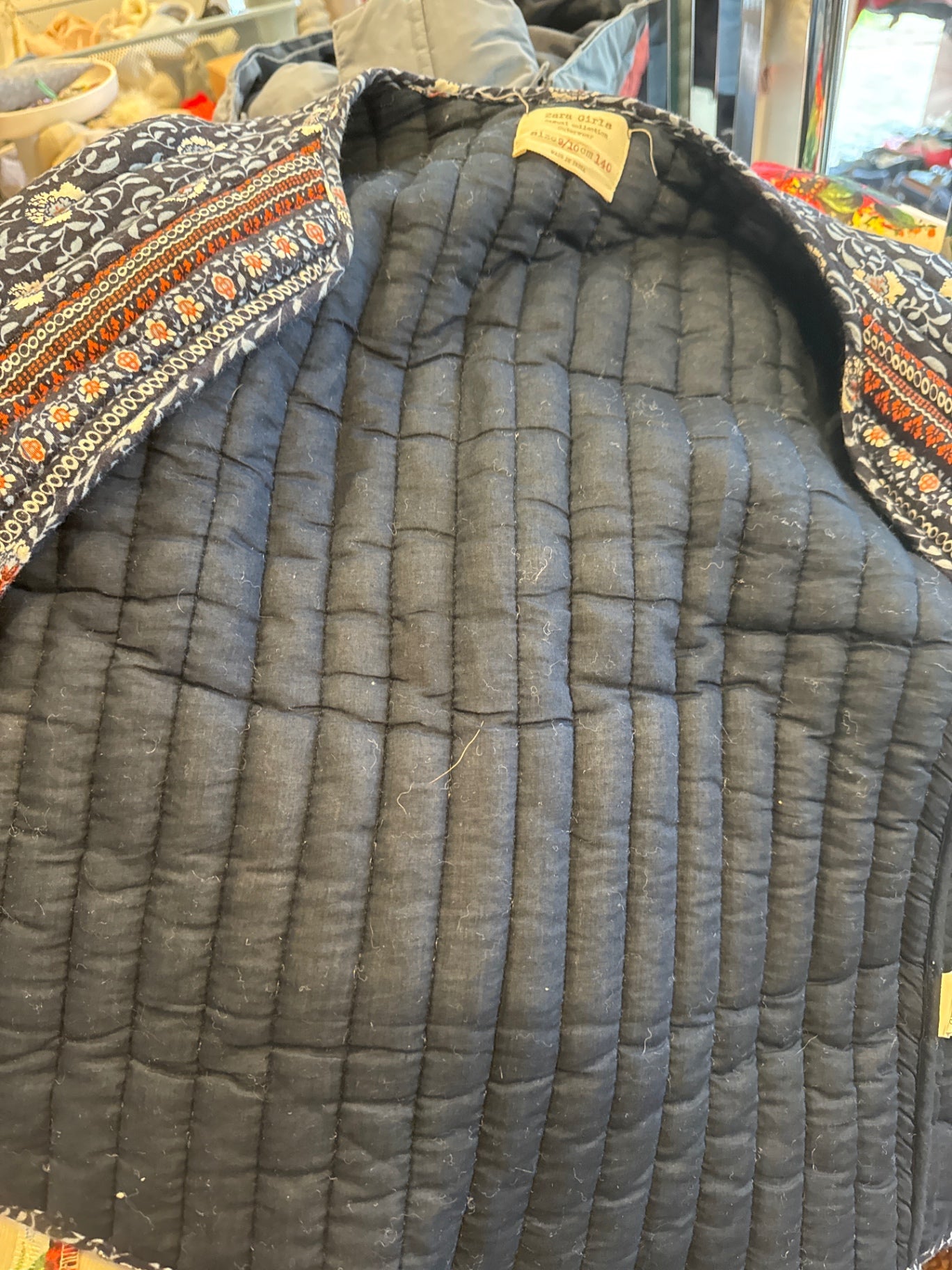 Zara Jacke 140 Blau