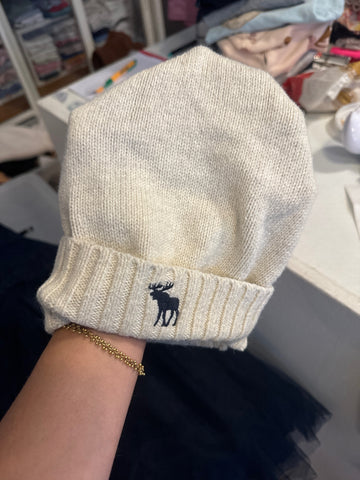 Hollister Mütze  Creme