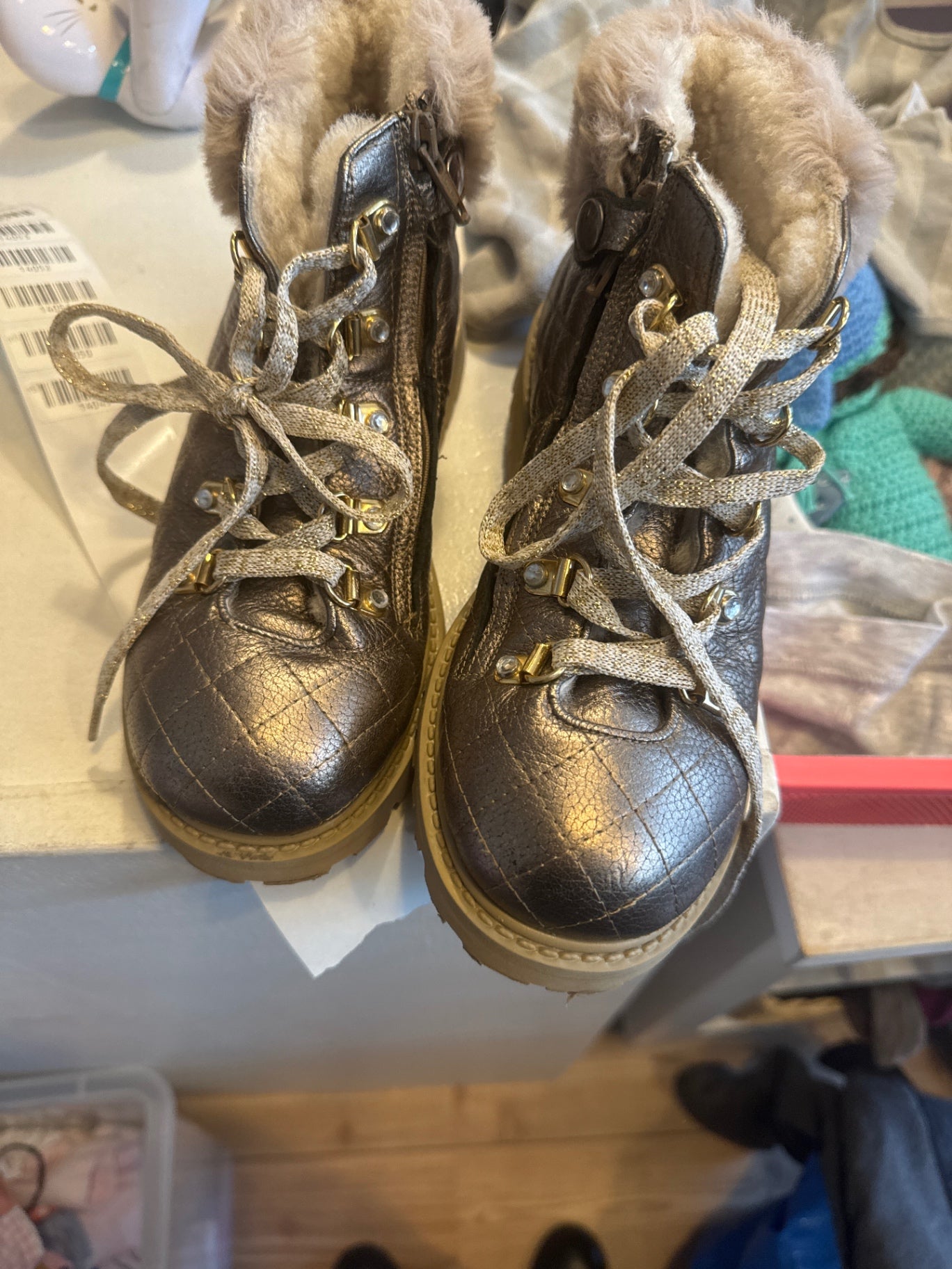 Unbekannt Stiefel 32 Braun