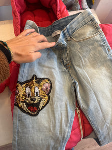 Monnalisa Jeans 140 Hellblau