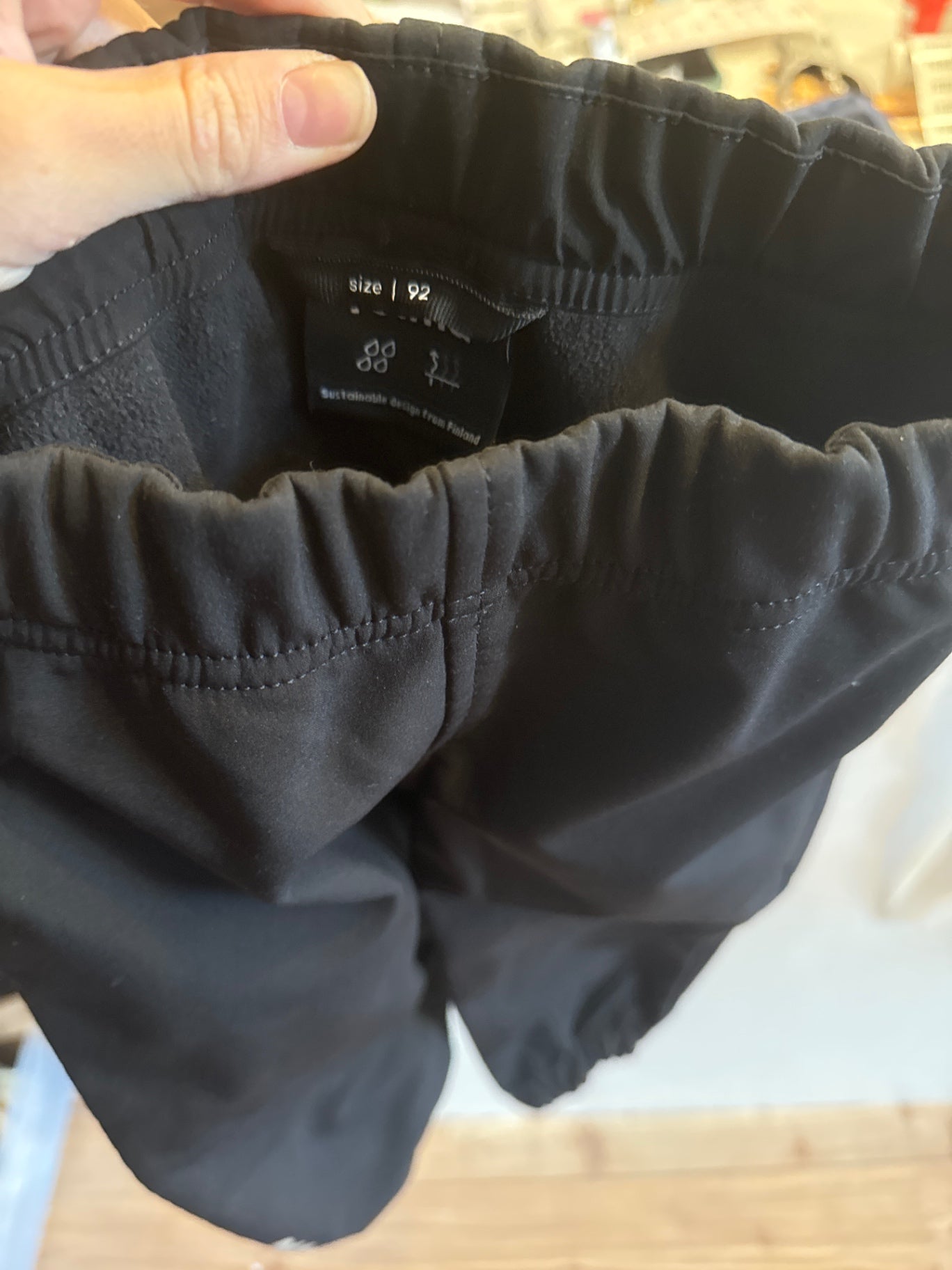 REIMA Hose Matsch  92 Schwarz