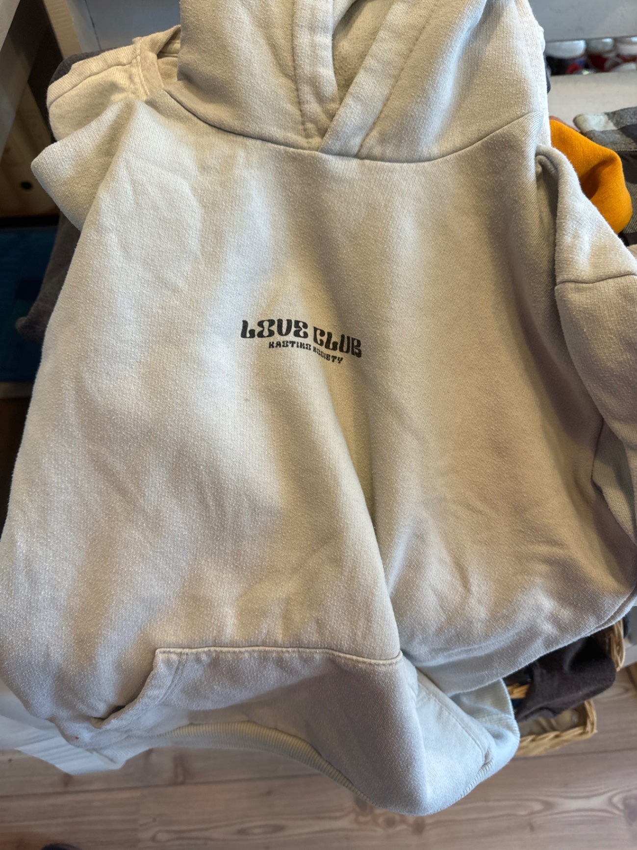 Kaotik Club Kapuzensweatshirt 140/146 Beige